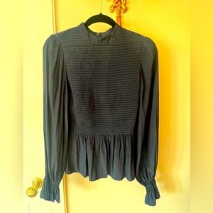 Ramy brook navy blue top like new , very elegant